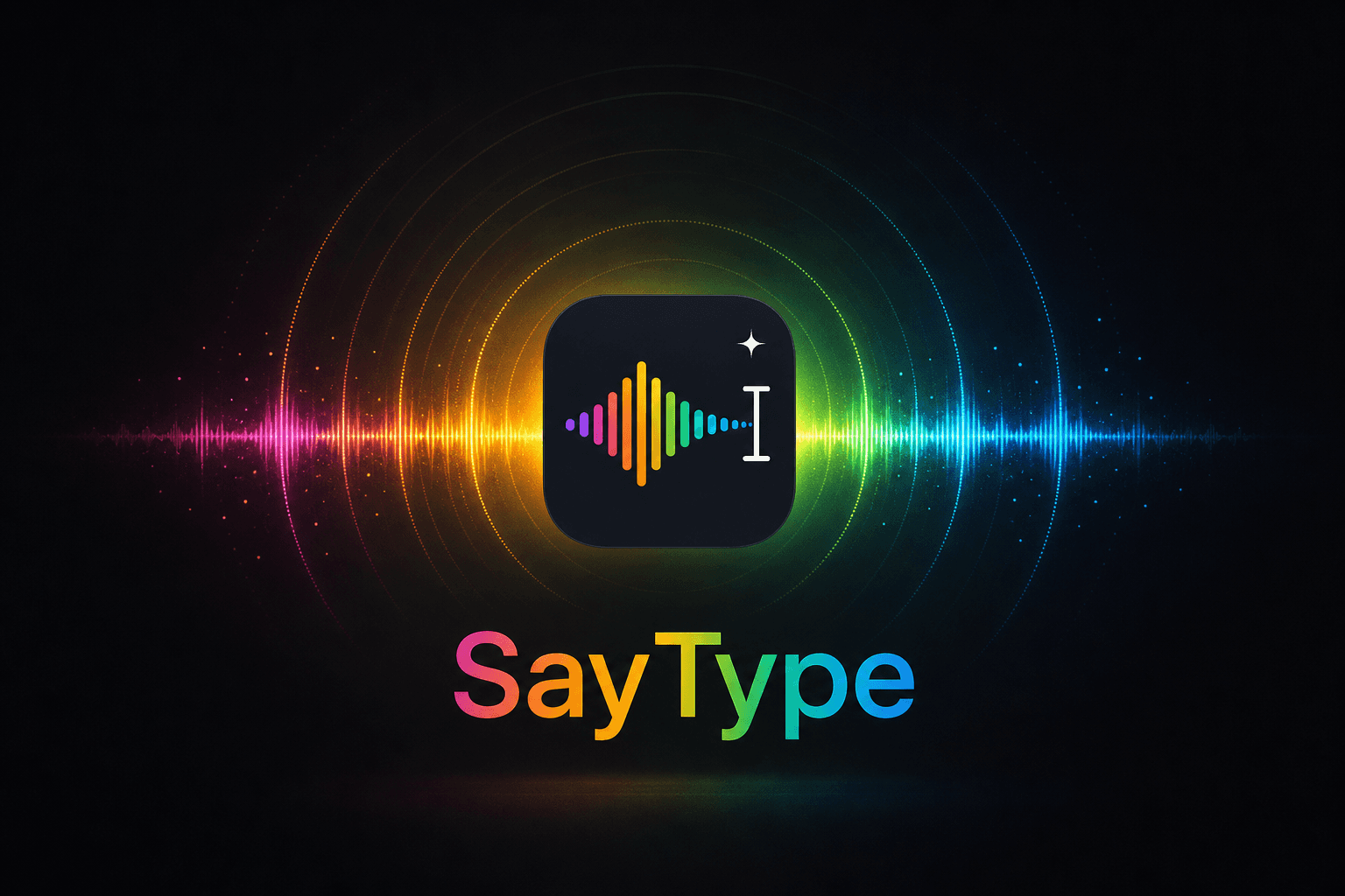 SayType 圖示海報