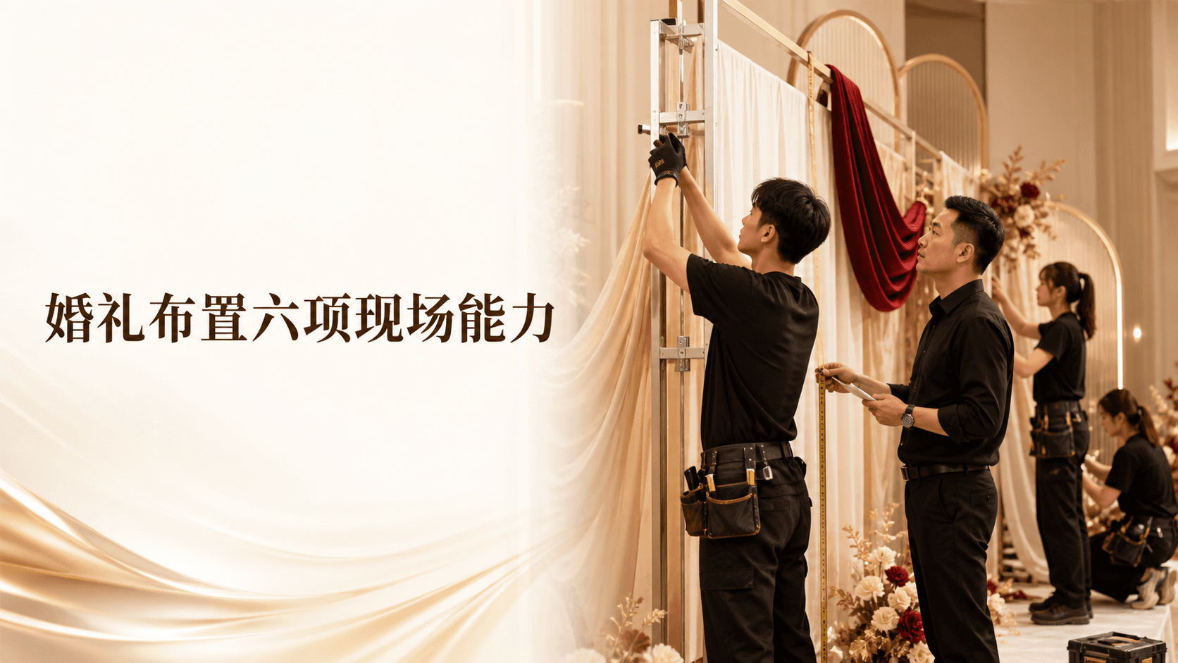 婚礼布置不是摆道具:完美一刻训练的六项现场能力封面