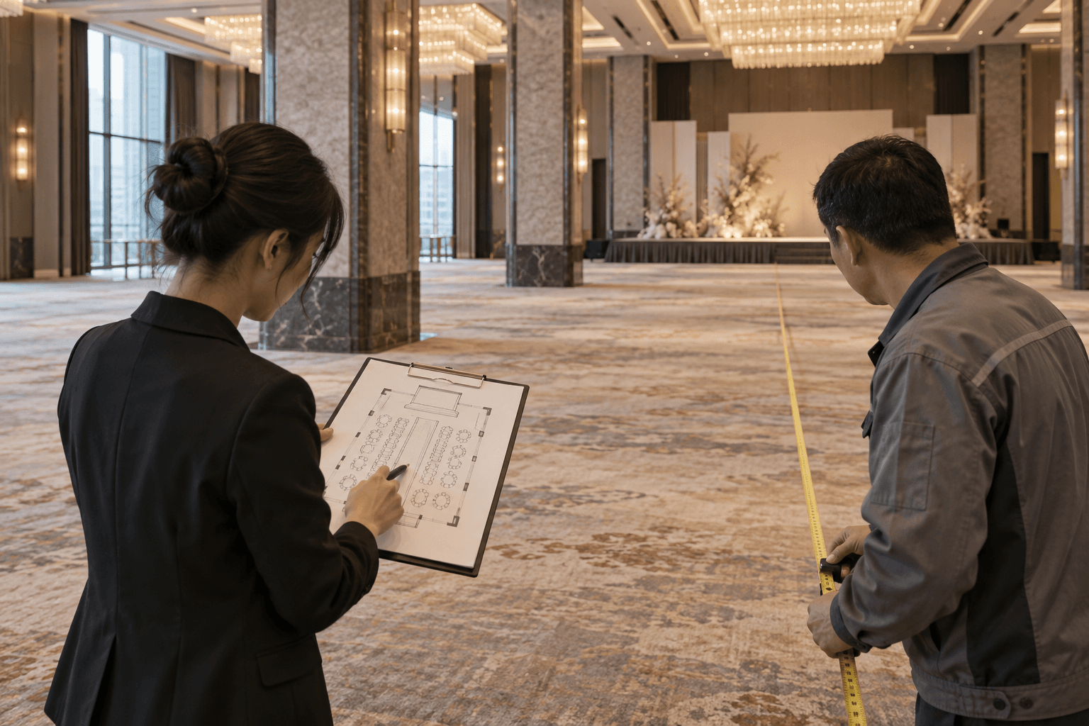 婚礼场地勘察怎么做:先留下六张能交接的底稿