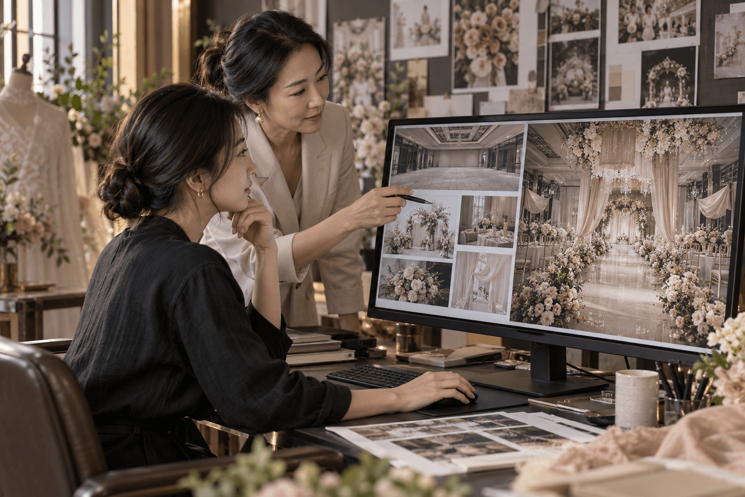 AI 婚礼效果图怎么做:出图后还要完成六次校准